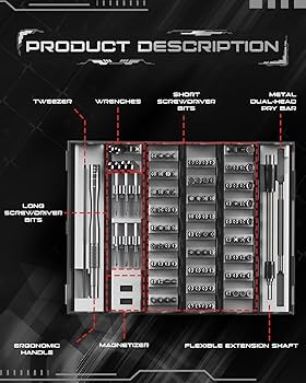 Amazon.com: VMAN 128 in 1 Electronics Precision Screwdriver